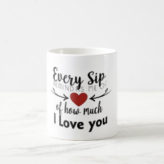 Liebe Erinnerung Tasse