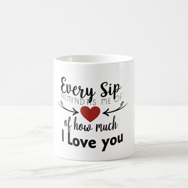 Liebe Erinnerung Tasse (Mittel)