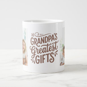Liebe Erinnerungen Foto Opa Spezialtasse Jumbo-Tasse