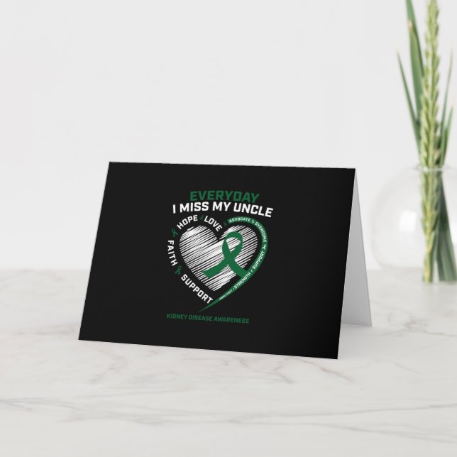 Liebe Erinnerungsgeschenke verpassen meine Onkel-N Einladung (Vorderseite)
