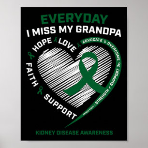 Liebe Erinnerungsgeschenke verpassen meine Opa Nie Poster