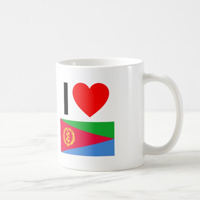 Liebe Eritrea Kaffeetasse (Rechts)