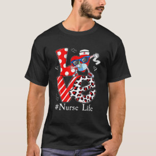 Liebe ernähren Pflege der Krankenschwester Valen T-Shirt