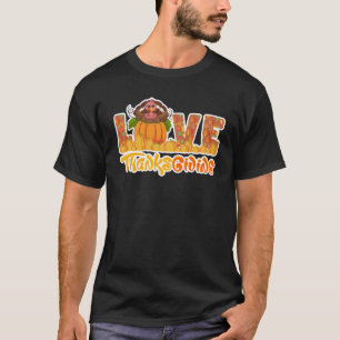 Liebe Erntedank Türkei Funny Erntedank Türkei T-Shirt