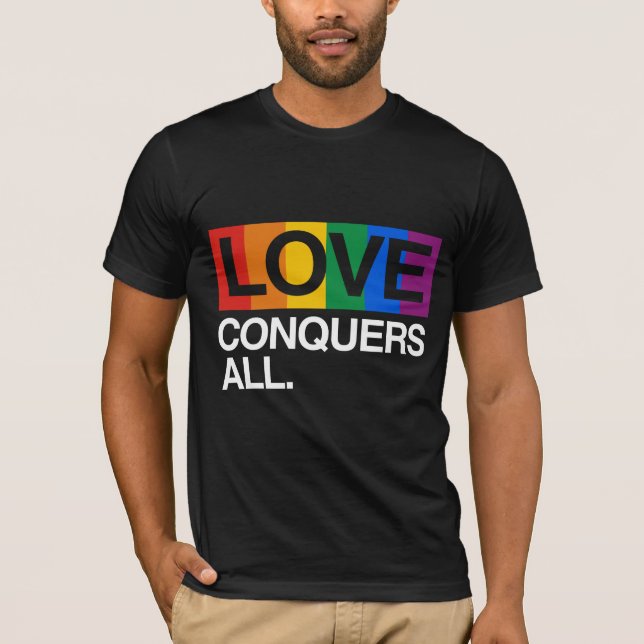 LIEBE EROBERT ALLE - .PNG T-Shirt (Vorderseite)