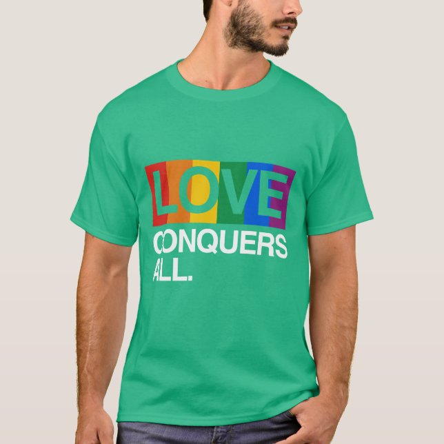 LIEBE EROBERT ALLE - .PNG T-Shirt (Vorderseite)