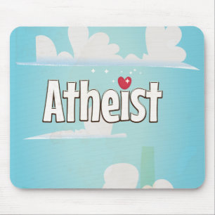 Liebe es, Atheist zu sein Mousepad