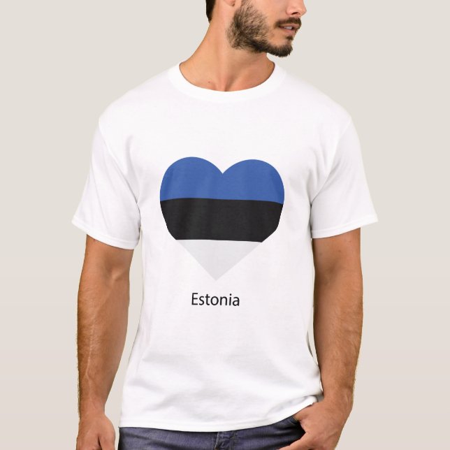 Liebe Estland T-Shirt (Vorderseite)