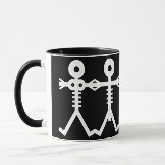 Liebe Eternal Skeletons Icon 2007 Art Tasse