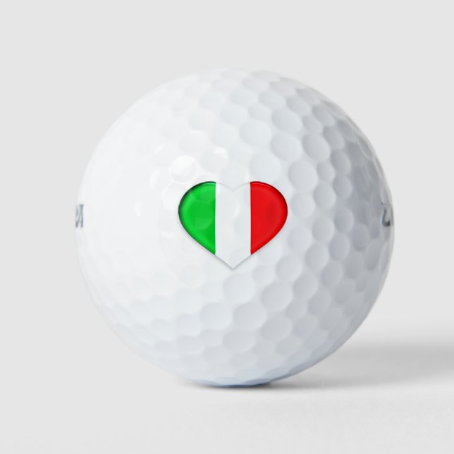 Liebe-EU-Italien Golfball (Vorderseite)