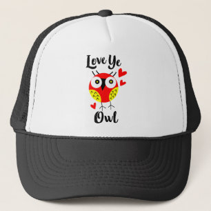 Liebe Eule Truckerkappe