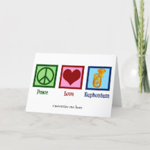 Liebe Euphonium Niedlich individuell anpassbar