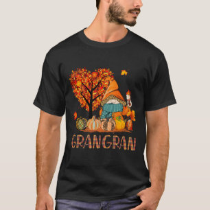 Liebe fällt gnomes Grangran halloween Kürbisurm T-Shirt