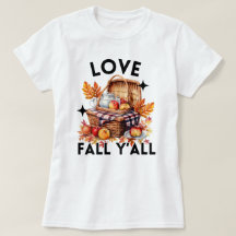 Liebe fällt Y'all | Herbstleaves | Niedlicher Fall