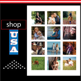 Liebe Familie Collage 12 Bild unglaublich Postkarte