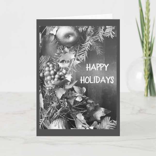 **LIEBE FAMILIE UND FREUNDE** MERRY CHRISTMAS KARTE (Vorderseite)