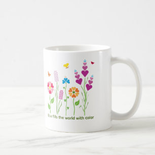 Liebe färbt Tasse