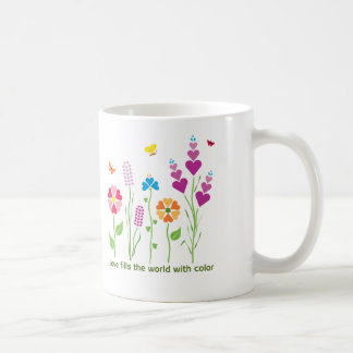 Liebe färbt Tasse