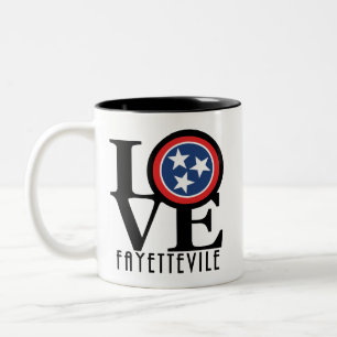 LIEBE Fayetteville Zweifarbige Tasse