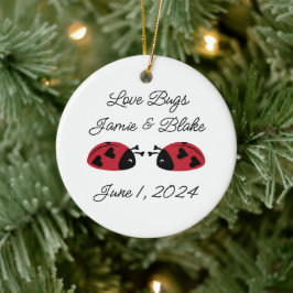 Liebe-Fehler, Personalisieren Keramik Ornament