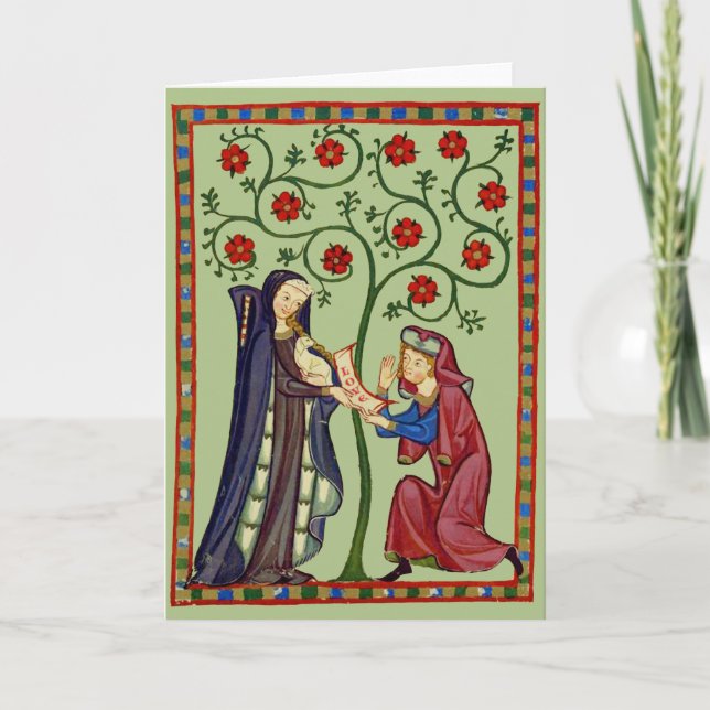 Liebe Feiertagskarte (Vorderseite)