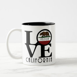 LIEBE Felton California 11oz Zweifarbige Tasse