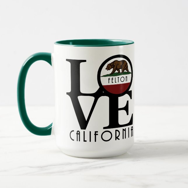 LIEBE Felton California 15oz Tasse (Links)