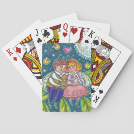 LIEBE, FEUERN & VOLLMOND, NIEDLICH VALENTINE SPIELKARTEN