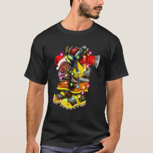 Liebe Feuerwehrmann Weihnachts-Fit Mens T-Shirt