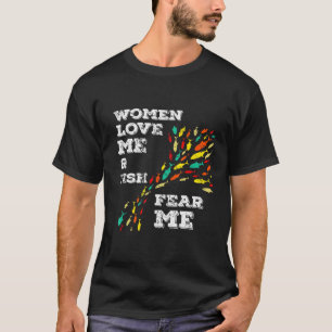 Liebe Fische Angst Vintage Fischerei 1 T-Shirt