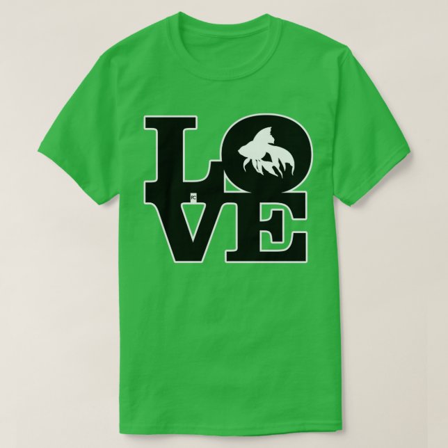 Liebe Fish Classic TShirt (Design vorne)