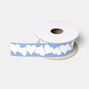 Liebe-Flachband-Papierventil Satinband