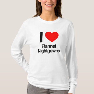 Liebe Flanellnächtchen T-Shirt