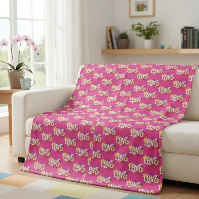 LIEBE Fleece Blanket (Von Creator hochgeladen)