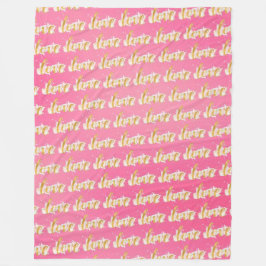 Liebe Fleecedecke