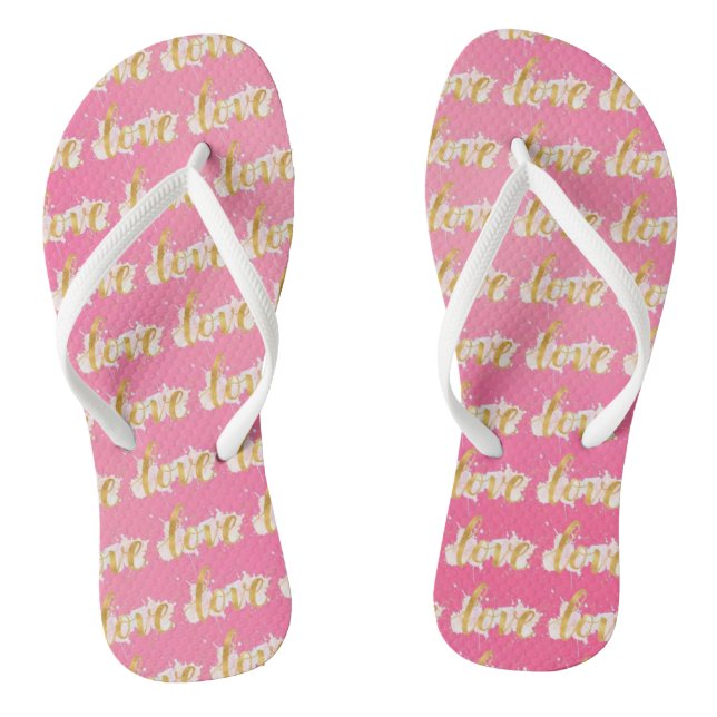 Liebe Flip Flops (Fußbett)