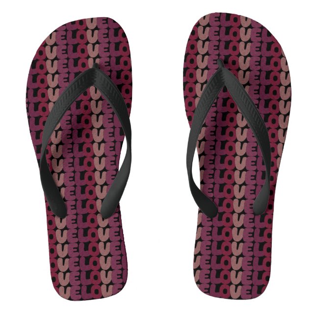 Liebe-Flip-Flops Flip Flops (Fußbett)