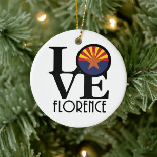 LIEBE Florenece Arizona Keramik Ornament