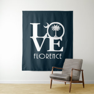 LIEBE Florenz, South Carolina Wandteppich