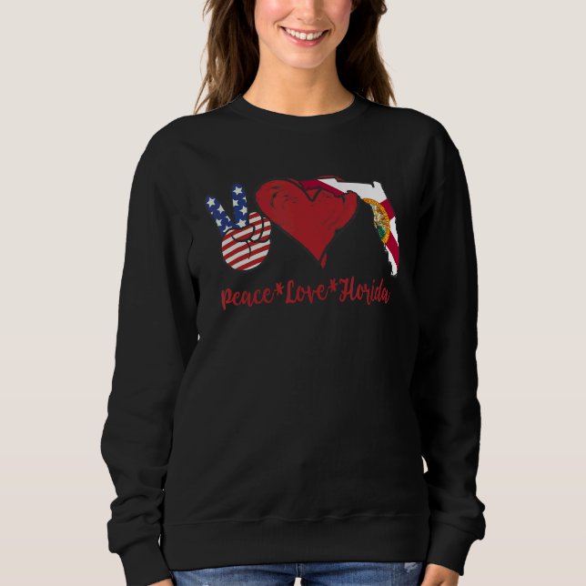 Liebe Florida Sweatshirt (Vorderseite)