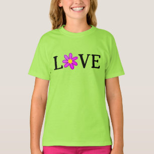 LIEBE Flower Girl's T - Shirt
