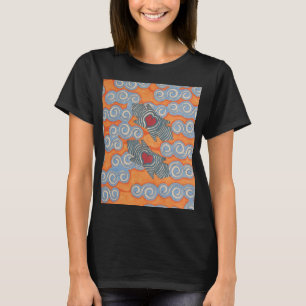 "Liebe-Flug-" langes Hülsen-T-Shirt alle T-Shirt