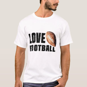 Liebe Football T-Shirt
