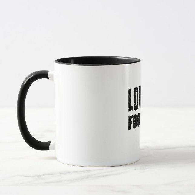 Liebe Football Tasse (Links)
