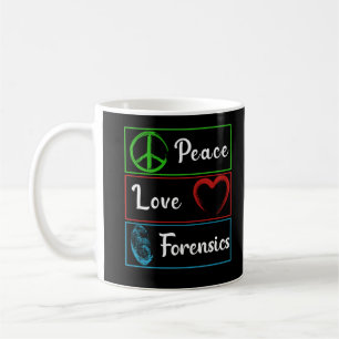 Liebe Forensic Science DNA Ermittler Kaffeetasse