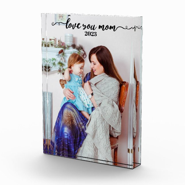 Liebe Foto-Block Mama Fotoblock (Rechts)