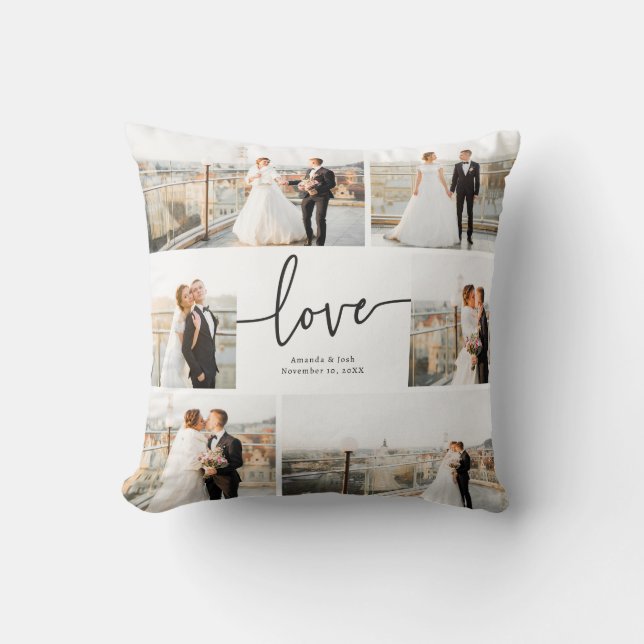 Liebe-Foto-Kopfkissen Kissen (Vorderseite)
