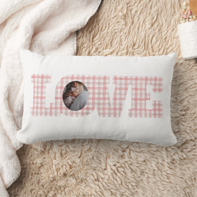 Liebe-Foto-Kopfkissen Lendenkissen (Decke)
