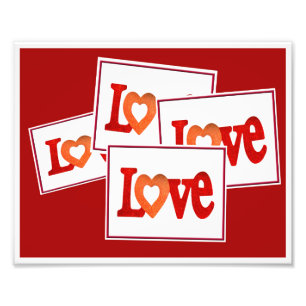 Liebe Fotodruck