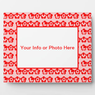 LIEBE FOTOPLATTE